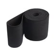 thumbnail image 1 of veasfak 1 Roll High Elasticity Flat Elastic Band Stretch Webbing 1.5 Inch Wide Black, 1 of 9