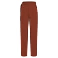 thumbnail image 3 of Raenseen Pantalon de Danse Samba de Salon pour Homme Pantalon de Danse Moderne Pantalon Disco Pantalon à Jambe Droite Tenue de Boîte de Nuit Caramel L, 3 of 4