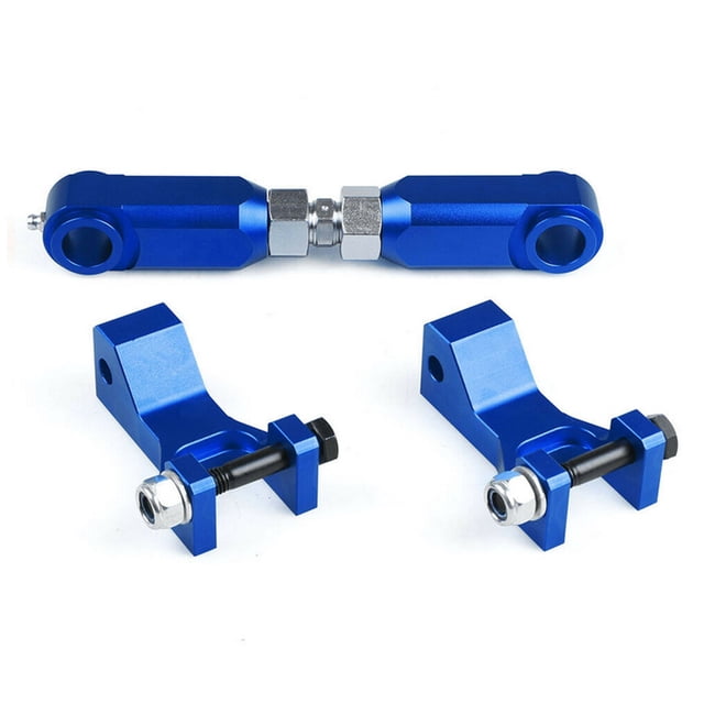 Transemion Kit de Baignade avant Arrière Réglable en Alliage d'Aluminium 3 Pcs Kit de Baignade avant Bleu