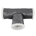 thumbnail image 2 of 3/ Guinea Pig Hamster Small Animal Crawling Tunnel Play Hide Tube , Gray, 2 of 8
