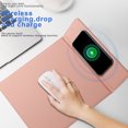 thumbnail image 4 of 15W fast charging office small computer folding mouse pad multifunction wireless charging stand mouse pad, 4 of 6