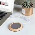 thumbnail image 1 of EGNMCR Tasses USB Coussin Chauffant pour Tasse Coussin Chauffant pour Tasse à Café Coussin Isolant Thermostatique Tasse Chaude, 1 of 6