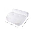 thumbnail image 2 of 3D Waterproof Mesh Neck Back Premium Luxury Comfortable Bath Spa Pillows Cushion, 2 of 5