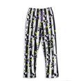 thumbnail image 4 of Beetlejuice Womens Multicoloured Short Sleeve Long Leg Pyjama Set, 4 of 6