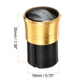 thumbnail image 3 of Unique Bargains 19mm Dia Plastic Fishing Rod End Cup Protector, 5 Pack, 3 of 5