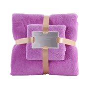 Riwcyla Face Towel Bath Towel 2 Pcs Set Coral Fleece Absorbent Bath Towels Quick Dry Towels for Adults Soft Bathroom Towels Set , perfect for daily use, outdoor activities, travel & casual occasions