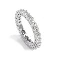 thumbnail image 3 of 2 3/8ct Diamond Eternity Ring 14k White Gold, 3 of 3