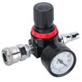 thumbnail image 2 of 1/4" Air Pressure Regulator Gauge Regulating Valve Compressor For Spray Gun，Air Pressure Regulator Gauge, 2 of 7