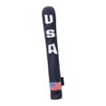 thumbnail image 3 of PU Golf Alignment Stick Cover Case USA Embroidered Sticks Cover Putting Hold Waterproof Holder Premium Blue White, 3 of 9