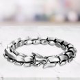 thumbnail image 1 of maskred Fashionable Gothic Punk Dragon Scale Bangle 48 inches Durable and Striking Silver 9.05 Inch 5Set, 1 of 6