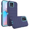 thumbnail image 1 of Asuwish Compatible with Motorola Edge+ Plus 2023/Edge 40 Pro 5G/Moto X40 Phone Case Hybrid Rugged Shockproof Hard Protective Drop Proof Full Body Heavy Duty Mobile Cell Cover for X + Women Men Blue, 1 of 6
