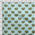 thumbnail image 3 of oneOone Cotton Poplin Fabric Fish Block Decor Fabric Printed BTY 56 Inch Wide, 3 of 4