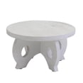 thumbnail image 1 of Support d'Ornement de Bureau Intérieur Tabouret en Bois Table pour Présentation sur Piédestal - Petit Support Rond en Bois pour Présentation de Pots de Fleurs Style Ferme, 1 of 7