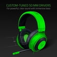 thumbnail image 2 of Razer Kraken Competitive Gaming Headset - Noise Cancelling Microphone - Green, 2 of 6