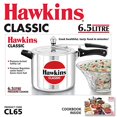 thumbnail image 2 of Hawkins Classic Aluminum Pressure Cooker, 6.5 Litre, Silver, 2 of 5