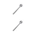 thumbnail image 3 of Redempat Cute Tea Spoon Exquisite Stainless Steel Spoon For Tea Drinking Teaware Cat's Claw Black 1 2Set, 3 of 6