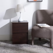 HOMETRENDS 2 Drawer Nightstand for Child, Teen, Adult, Walnut Finished
