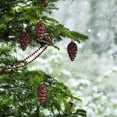 thumbnail image 4 of Bdday Christmas Tree Decorations 9cm/8pcs Christmas Tree Pendant Plastic Shaped Pendant Christmas Ball, 4 of 7