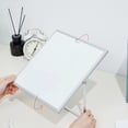thumbnail image 4 of JIELISI White Board Dry Erase Easel Magnetic Whiteboard with Stand Dual-Sided Message Boards Desktop Wall-mounted with 1pcs Erasable Pen 2pcs Magnets for Drawing Painting Teaching Memo Students, 4 of 8