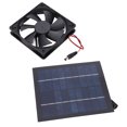 thumbnail image 4 of Solar Fan, Waterproof IP65 Laminated Epoxy Appearance 20W 20% Conversion Rate Solar Powered Fan Easy Operation  For Cooling Down For Greenhouses, 4 of 8