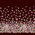 thumbnail image 1 of Soimoi Brown Modal Satin Fabric Insect Panel Decor Fabric Printed BTY 42 Inch Wide, 1 of 1