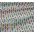 thumbnail image 4 of oneOone Viscose Jersey Fabric Ikat Style Stripe Print Sewing Fabric BTY 60 Inch Wide, 4 of 4