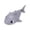 Gris, variante sur Jouet de Bain pour le Bain - Compagnons Interactifs d'Animaux Marins de Dessin Animé pour Enfants 3+ pour Jouer à l'Intérieur et à l'Extérieur, Partenaire de Bain pour des Aventures Aquatiques Imaginatives
