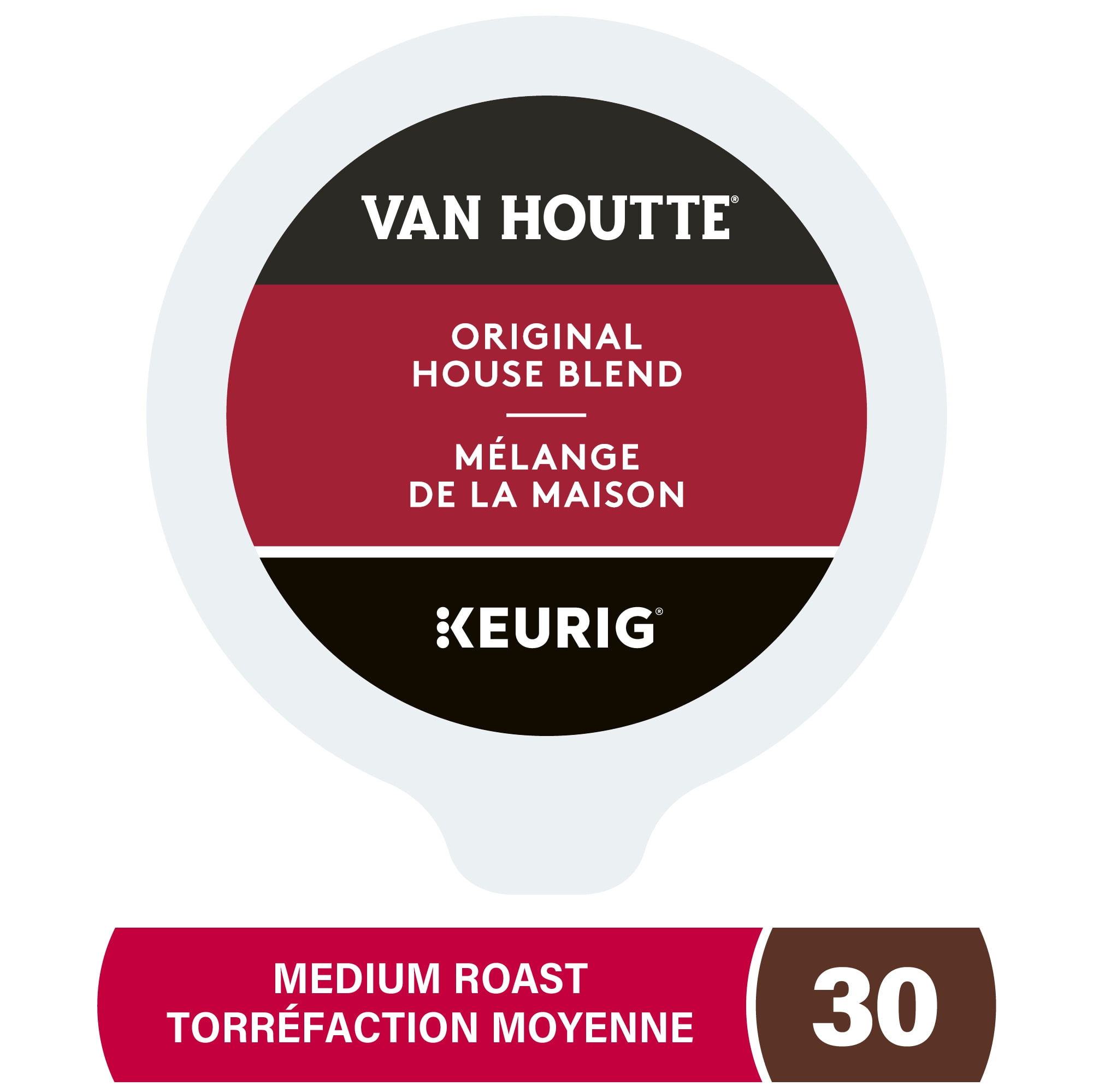 Van Houtte Mélange de la Maison Original, Torréfaction Moyenne, Capsules de Café K-Cup