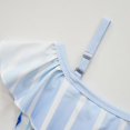 thumbnail image 5 of Maillot de Bain Deux Pièces pour Tout-Petites Filles Été Elsa Cosplay, 5 of 5