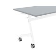thumbnail image 3 of Flip-Top Table 63" W x 31 1/2" D - Snow White frame - Soft Gray top, 3 of 6