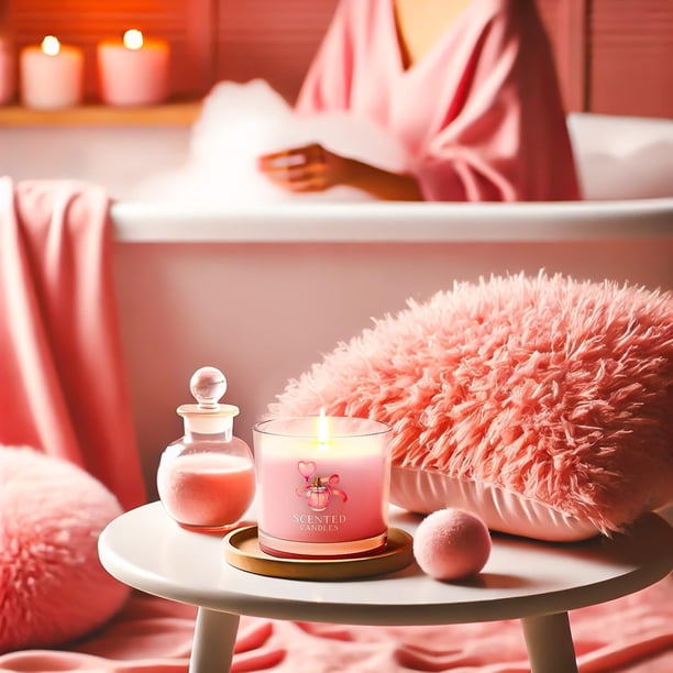 田中ぷりん mellow candle night 26個セット CHILLFLAME Scented Candles, Scented Candle Gift Set for Stress