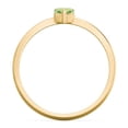 thumbnail image 4 of Heart Birthstone Ring - Peridot (August), 4 of 6