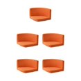 thumbnail image 1 of kurtrusly Trilateral Chair Covers Wide Application And Strong Elastic Chair Protection Made Easy Polyester Cover Chairs Decoration Orange 5Set, 1 of 6