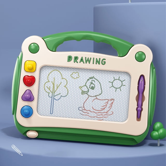 Children's Multifunctional Drawing Board, Sketching Doodling Toy, 4 Stamps + 1 Pencil, Intelligence Learning, Educational Toy, Fine Motor Skills Development, Birthday Christmas Halloween Gift