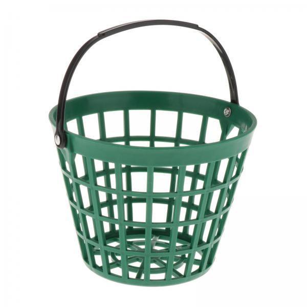 2xSolid Golf Ball Basket Golf Range Bucket Storage Organizer Holds 25 Balls