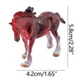 thumbnail image 2 of Agiferg Animal Model Birthday Party Decoration Ornaments Handmade Model Children's Toys, 2 of 2