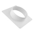 thumbnail image 3 of Air Vent Duct Connector Flange Straight Ventilation Pipe Plastic Ducting Tools 150Mm, 3 of 10