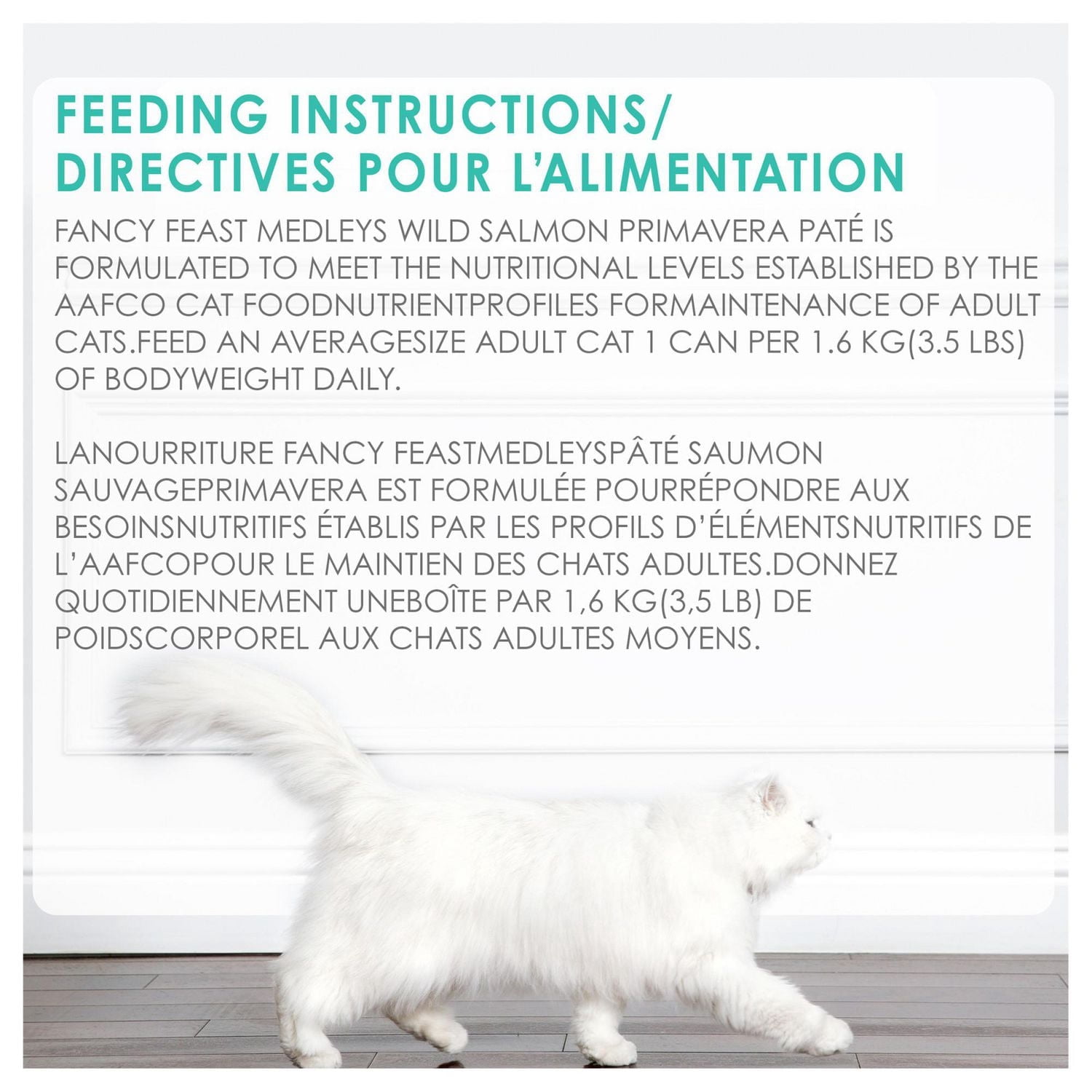 Fancy Feast Medleys Pâté Saumon Sauvage Primavera, Nourriture Humide pour Chats 85 g