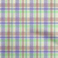 thumbnail image 1 of oneOone Polyester Spandex Vert Tissu Vérifier Brosse Course Robe Tissu Tissu Imprimé par la Cour 56 Pouces de Large, 1 of 4