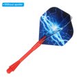 thumbnail image 4 of Unique Bargains 45mm Plastic Dart Shafts, 15 Pack 2BA Thread Dart Stems, Red, 4 of 5