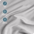 thumbnail image 2 of Bare Home Fitted Sheet - 22" Extra Deep Pocket - Premium 1800 Collection - California King, Light Gray, 2 of 7