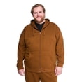 thumbnail image 1 of Haut à capuchon zippé sur la longueur George Plus pour hommes, 1 of 6