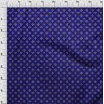 thumbnail image 4 of oneOone Viscose Chiffon Medium Blue Fabric Asian Floral Craft Projects Decor Fabric Printed By The Yard 42 Inch Wide, 4 of 4