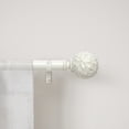 thumbnail image 2 of Umbra Carved 1" Window Curtain Rod 42-120" White, 2 of 4