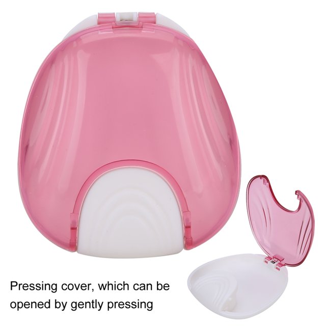 Orthodontic Retainer Case Portable Adult Waterproof Denture Box Storage Container