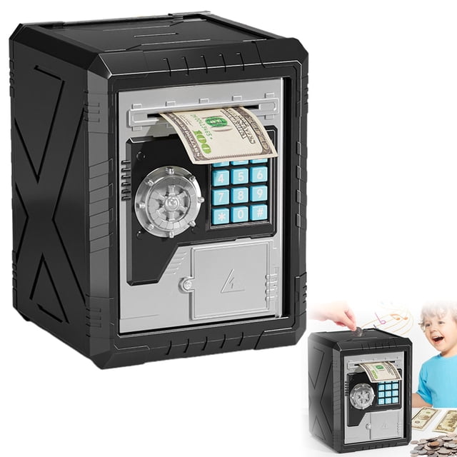 IMENGL Bank Electronic Bank With Password Lock Bank Saving Box Store A Variety Of Items A Variety Of Colors To Choose From Usb Charging Change Sorter,Big Bank,Cat Bank,Pug Bank,Kids Bank,Change Coun