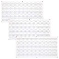 thumbnail image 1 of Wall Control 32"x16" Horizontal Pegboard Garage Organizer, White (3 Pack), 1 of 11