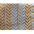 thumbnail image 4 of oneOone Georgette Viscose Fabric Stripe & Herringbone Geometric Printed Fabric 1 Yard 42 Inch Wide, 4 of 4