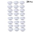thumbnail image 2 of 24Pcs Aluminum Alloy Egg Tart Molds Non-stick Ripple Reusable Flower Shape Cupcake Muffin Baking Cup Tartlets Pans, 2 of 8