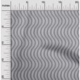 thumbnail image 1 of oneOone Cotton Flex Fabric Dot & Waves Block Decor Fabric Printed BTY 40 Inch Wide, 1 of 4